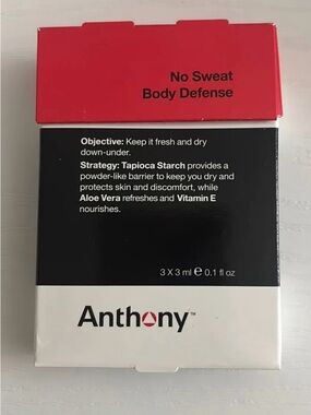 Anthony No Sweat Body Defense Powder - White/Red Packaging